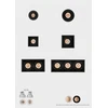 5W LED įleidžiamas šviestuvas MOVE, juodas, 3000/4000K, dimeriuojamas, IP44, E3984074NDT