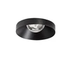 5W LED įleidžiamas šviestuvas PUCK, juodas, 3000K, IP54