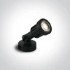 5W LED įsmeigiamas sodo šviestuvas, juodas, 3000K, 7070/W