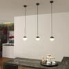 5W LED pakabinamas šviestuvas CUSTO, juodos/baltos sp., 2700/3000K, dimeriuojamas, C3818172NDT