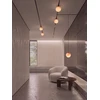 5W LED pakabinamas šviestuvas, juodos/marmuro sp., 2700K, DALI, 26120