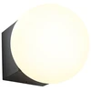 Lubinis šviestuvas 5W LED paviršinis šviestuvas BILIA, juodos/baltos sp., 3000K, IP44, 01-2603