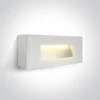 5W LED sieninis šviestuvas, baltas, 3000K, 67076A/W/W