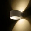 5W LED sieninis šviestuvas BIARITZ, baltas, 3000K, šviečia į viršų ir į apačią