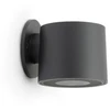5W LED sieninis šviestuvas CLIC WALL, tamsiai pilkos sp., 2700K, dimeriuojamas