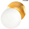 5W LED sieninis šviestuvas ECLISE, aukso/baltos sp., 3000K