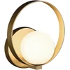 5W LED sieninis šviestuvas HALO, aukso/baltos sp., 2700/3000K, A3815170O