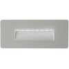 5W LED sieninis šviestuvas laiptų apšvietimui STRATOS, sidabro sp., CCT, IP65