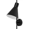 5W LED sieninis šviestuvas TOKIO, juodas, 3000K