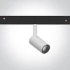 5W LED šviestuvas į magnetines sistemas MINI/P&P, baltas, 3000/4000K, 48V, 38°, DALI, 42122AL/W/V