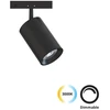 5W LED šviestuvas į magnetinius bėgelius MICRO MAGNETIC, juodas, 3000K, dimeriuojamas, 4315600