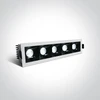 5x6,5W LED įleidžiamas šviestuvas, baltas, 3000K, 50507B/W/W