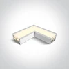 6-14W LED įleidžiamas linijinio šviestuvo sujungimas, baltas, 3000/4000/5000K, 38152RC/W/V