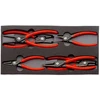 Knipex 6 dalių fiksavimo žiedų replių rinkinys