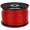 6 mm stereofoninis mikrofono kabelis, raudonas