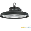 60/80/100W LED UFO šviestuvas RIO PRO, juodas, 4000/5000/6000K