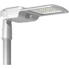 Luxmena 60W LED gatvės šviestuvas AVENUE, šviesiai pilkas, 4000K, IP66, 150°x78°, ZHAGA, DALI