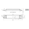 60W LED maitinimo šaltinis TRIDONIC LC ONE4ALL, 150–550mA, DALI/PUSH
