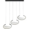 60W LED pakabinamas šviestuvas ADELE, juodas, 3000K, 4302100
