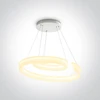 60W LED pakabinamas šviestuvas, baltas, 3000K, 63112/W