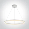 60W LED pakabinamas šviestuvas, baltas, 3000K, 63144B/W/W