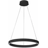 Italux 60W LED pakabinamas šviestuvas BRASCO DOWN, juodas, 3000/4000K, dimeriuojamas