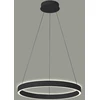 Italux 60W LED pakabinamas šviestuvas BRASCO UP DOWN, juodas, 3000/4000K, dimeriuojamas