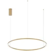 60W LED pakabinamas šviestuvas HOOP, aukso sp., CCT