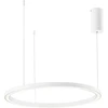 60W LED pakabinamas šviestuvas HOOP, baltas, CCT