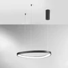 60W LED pakabinamas šviestuvas KLAPTON, juodas, CCT