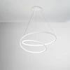 60W LED pakabinamas šviestuvas LIEVE, baltas, CCT