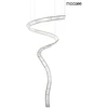 60W LED pakabinamas šviestuvas WAVE CORDON 1A, chromo sp., 3000K