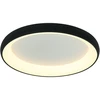 Lubinis šviestuvas 60W LED paviršinis lubų šviestuvas, juodas, 3000K, dimeriuojamas, 2056