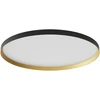 60W LED paviršinis/pakabinamas šviestuvas DAMA, juodos/aukso sp., 3000/4000/5000K, 80cm, 01-3752