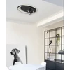Lubinis šviestuvas 61W LED paviršinis šviestuvas SMART, juodas, 3000K, 4265500