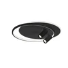 Lubinis šviestuvas 61W LED paviršinis šviestuvas SMART, juodas, 3000K, 4265500
