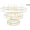 62,6W LED pakabinamas šviestuvas LIBERTY TRIPLES, aukso sp., 3000K