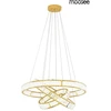 62,6W LED pakabinamas šviestuvas LIBERTY TRIPLES, aukso sp., 3000K