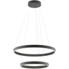 62W LED pakabinamas šviestuvas FEBE, juodas, 4000K, dimeriuojamas, 01-2892