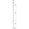 6,2W LED pakabinamas šviestuvas ITO, baltas, 2700K, 01-4068