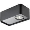 6,2W LED paviršinis šviestuvas YUKI, matinės juodos sp., 3000K, dimeriuojamas, 01-3688