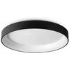 Lubinis šviestuvas Ideal Lux 62W LED paviršinis šviestuvas ZIGGY, juodas, 3000K, 321615