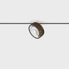 6,3W LED šviestuvas SOL MINI į magnetinę sistemą MICRO_LINE, vario/juodos sp., 3000K, DALI