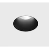 6,3W LED užglaistomas šviestuvas INVISIBLE MINI R, juodas, 3000K, IP44, DALI