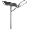 64W LED gatvės šviestuvas su saulės baterija RADIUS, sidabro sp., 3000K, IP65