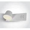 6+4W LED sieninis šviestuvas, baltas, 3000K, 65147/W/W