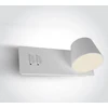 6+4W LED sieninis šviestuvas, baltas, 3000K, 65147A/W/W