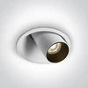 6,5W LED įleidžiamas, pakreipiamas šviestuvas, baltas, 3000/3500/4000K, dimeriuojamas, 11107C/W/V
