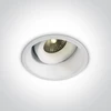 6,5W LED įleidžiamas, pakreipiamas šviestuvas, baltas, 3000/3500/4000K, IP54, dimeriuojamas, 11107WD/W/V