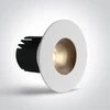 6,5W LED įleidžiamas šviestuvas, baltas, 3000/3500/4000K, dimeriuojamas, 10107HA/W/V